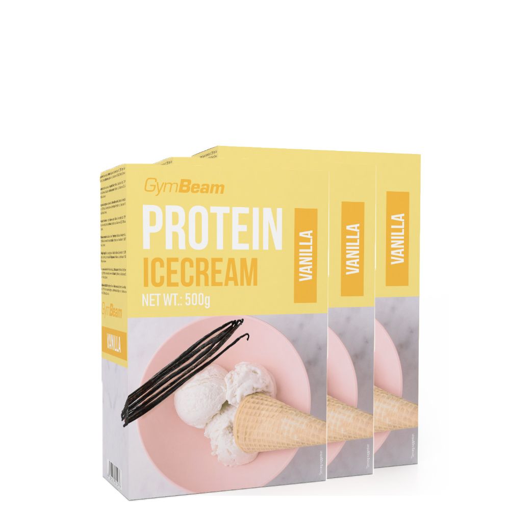 GYMBEAM - PROTEIN ICE CREAM - 3 x 500 G