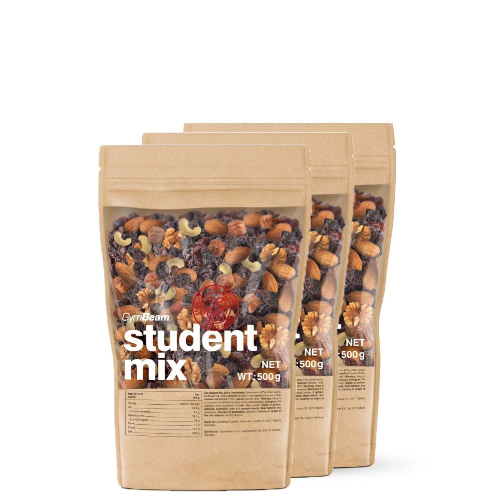 GYMBEAM - DIÁKCSEMEGE - 3 X 500 G