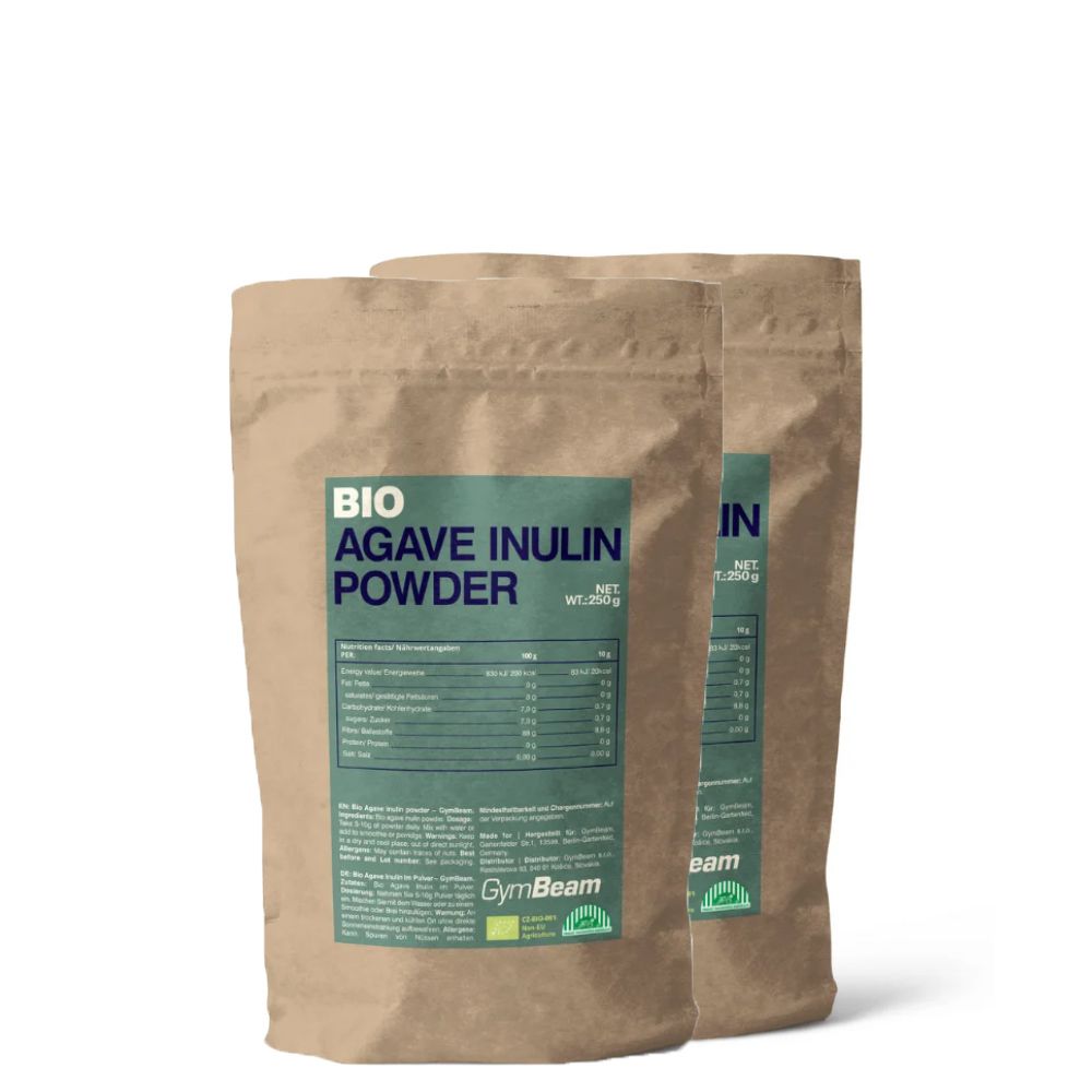 GYMBEAM - BIO AGAVÉ INULINPOR - 2 X 250 G