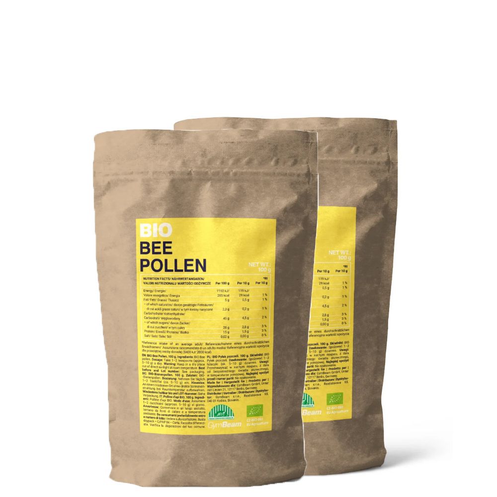 GYMBEAM - BIO VIRÁGPOR - 2 X 100 G