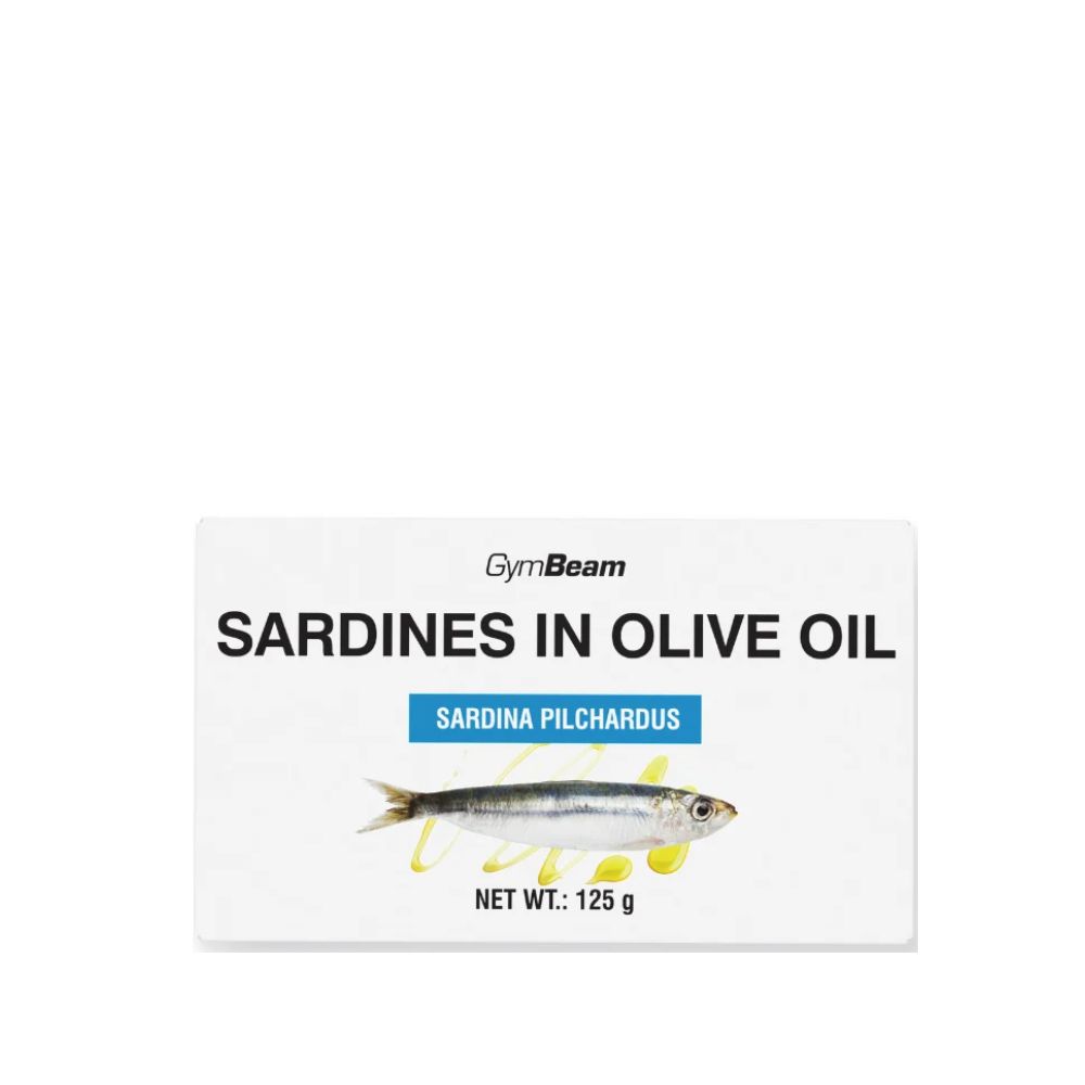 GYMBEAM - SZARDÍNIA OLÍVAOLAJBAN - 125 G 