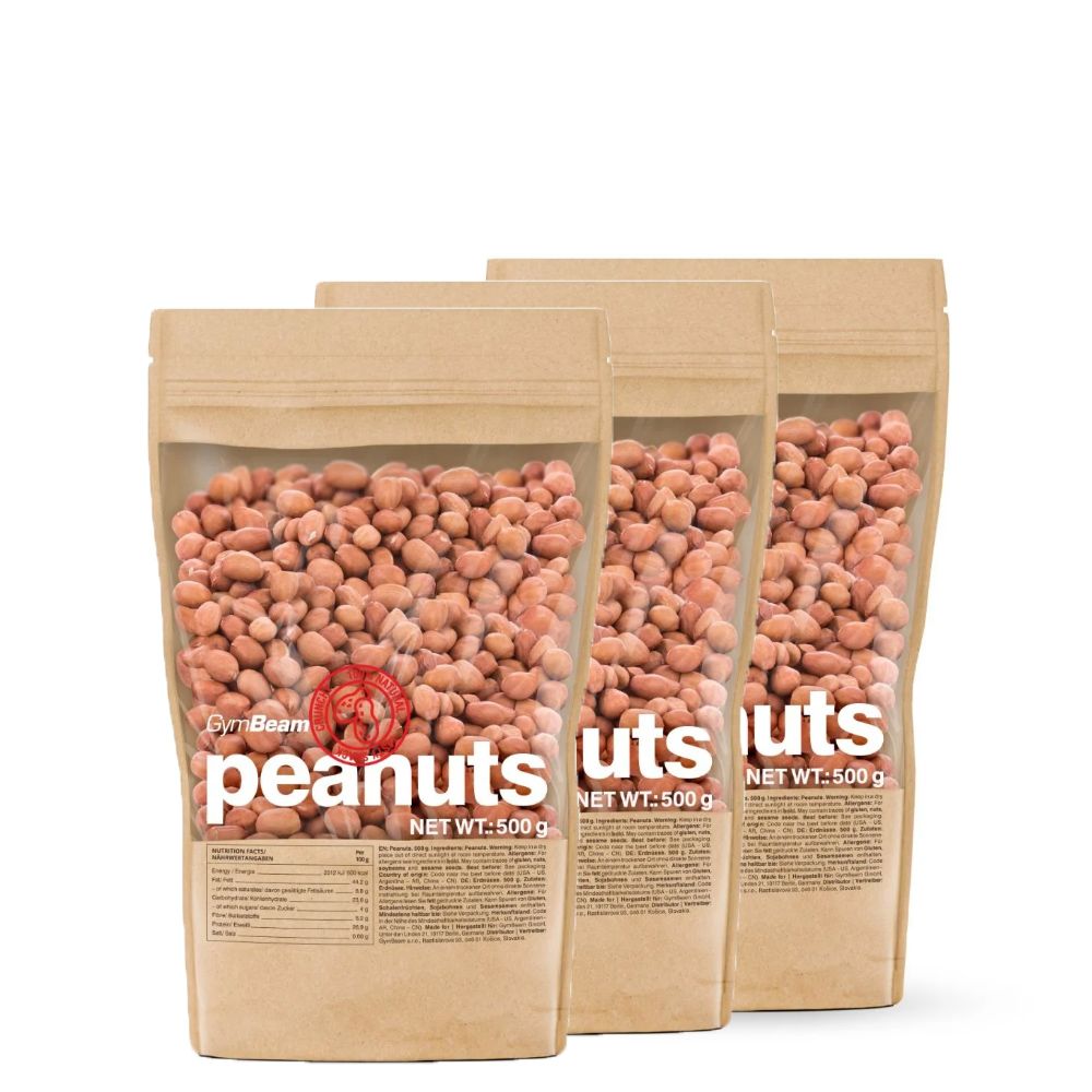 GYMBEAM - RAW FÖLDIMOGYORÓ - 3 X 500 G