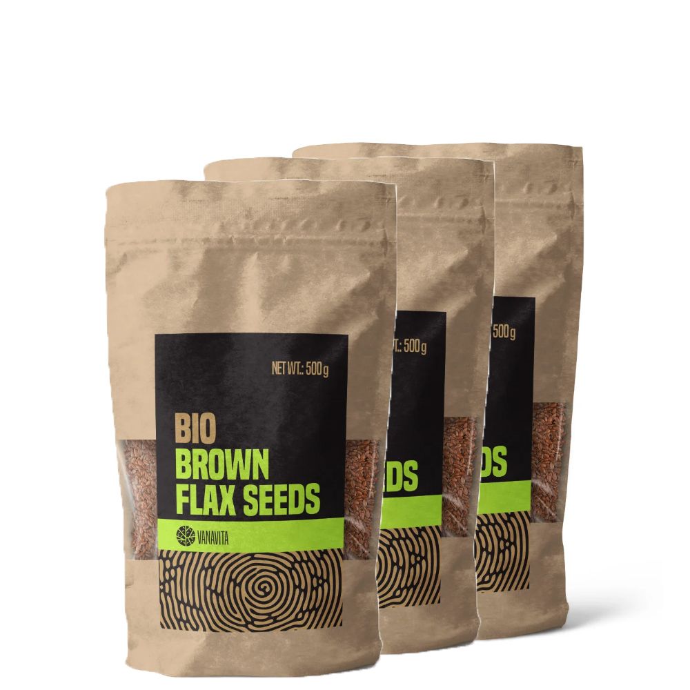VANAVITA - BIO BARNA LENMAG - 3 X 500 G