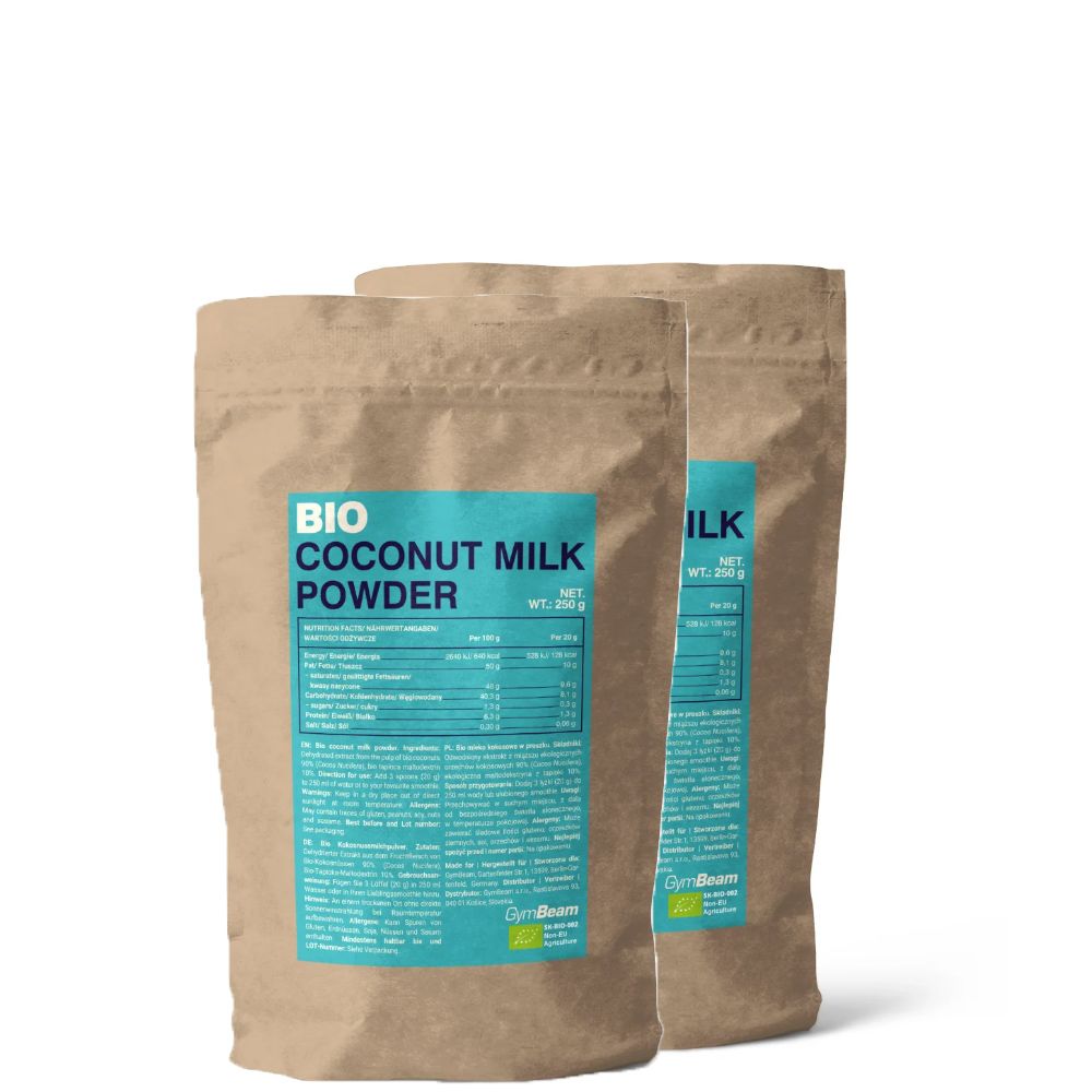 GYMBEAM - BIO KÓKUSZTEJPOR - 2 X 250 G