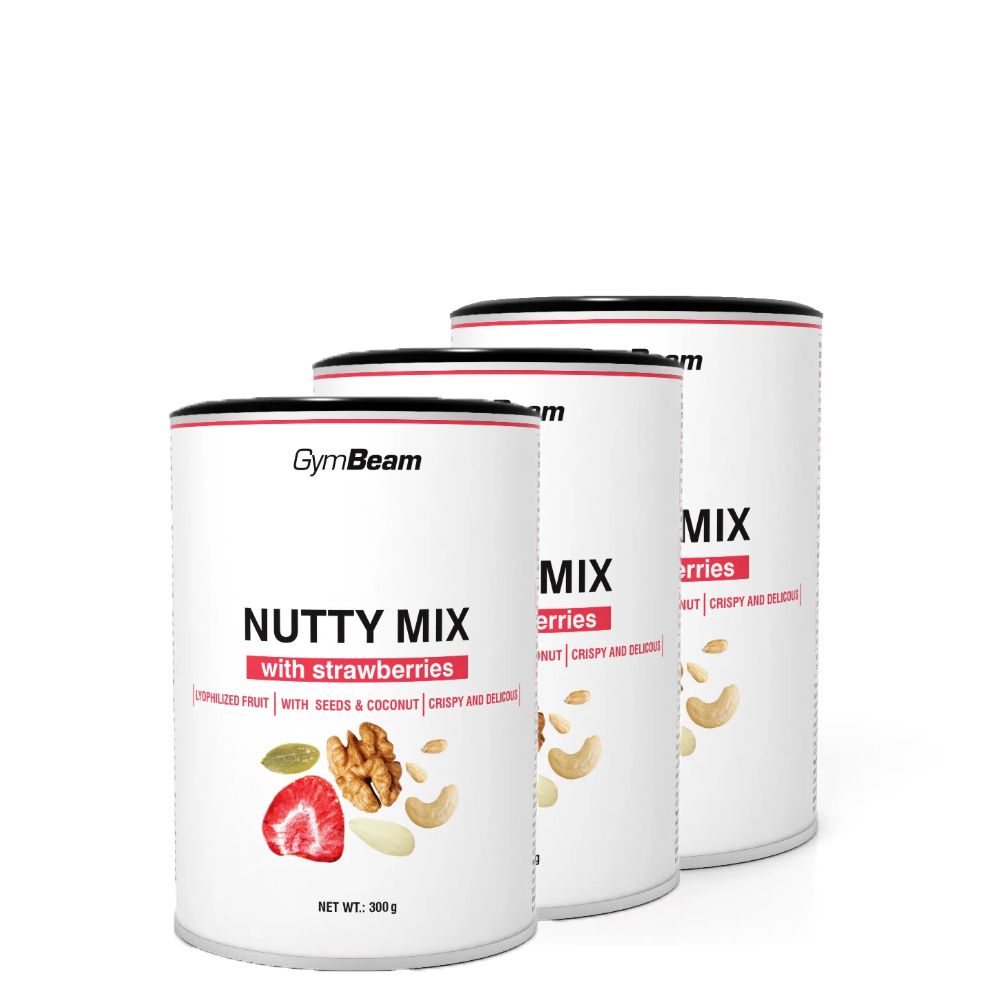 GYMBEAM - NUTTY MIX EPERREL - 3 X 300 G