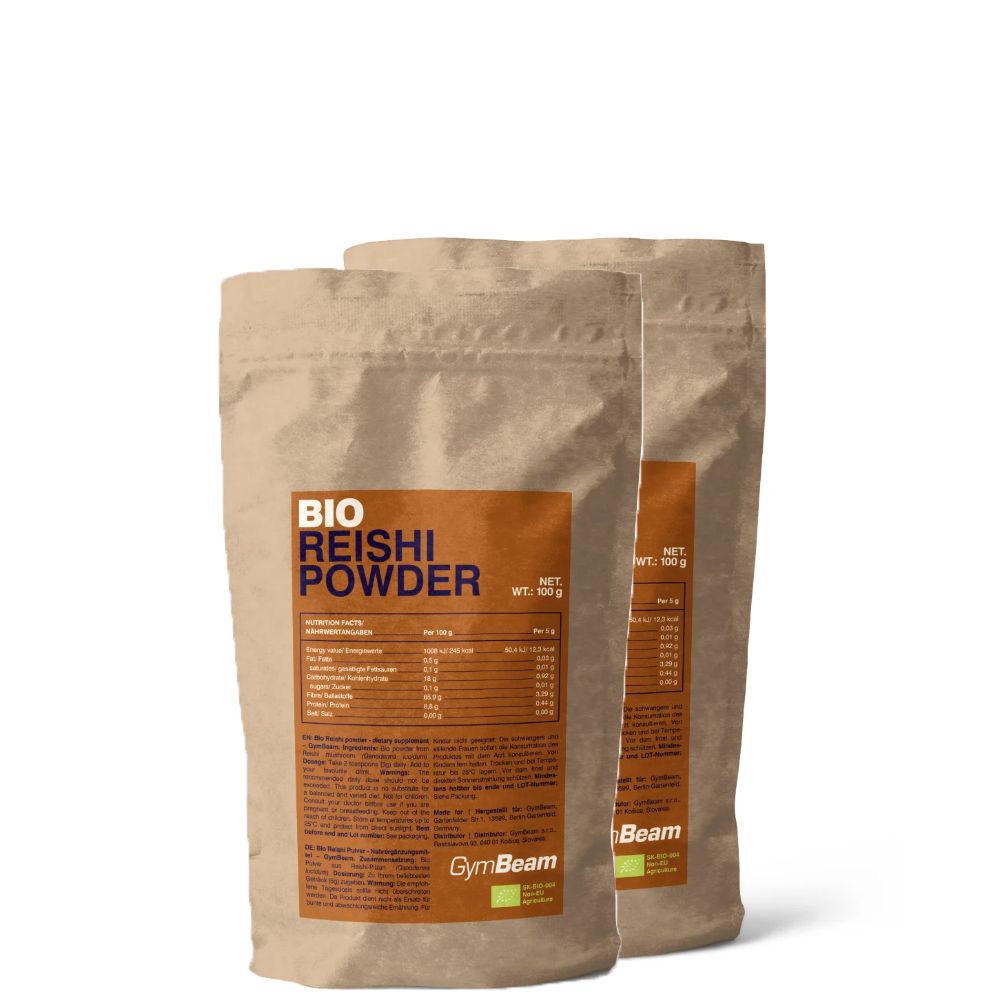 GYMBEAM - BIO REISHI POR - 2 X 100 G