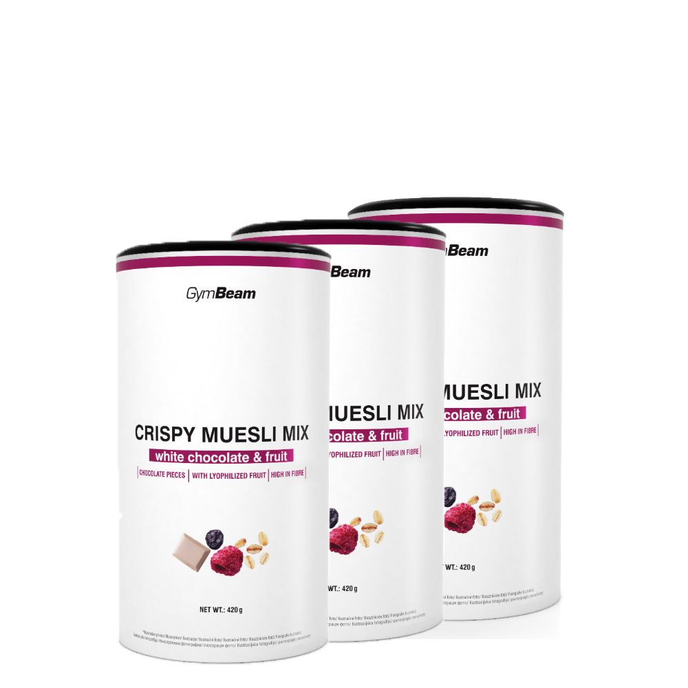 GYMBEAM - ROPOGÓS MÜZLI MIX - 3 x 420 G