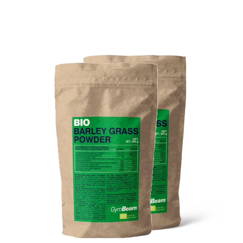 GYMBEAM - BIO ZÖLD ÁRPA - 2 X 200 G