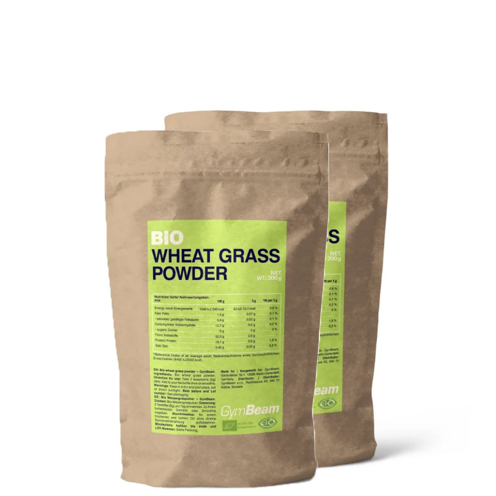 GYMBEAM - BIO BÚZAFŰ POR - 2 X 200 G