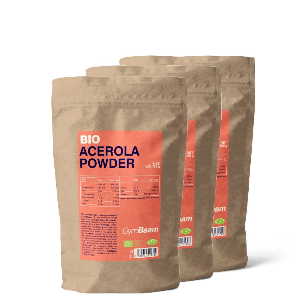 GYMBEAM - BIO ACEROLA POR - 3 X 100 G