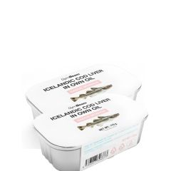 GYMBEAM - IZLANDI TŐKEHALMÁJ SAJÁT OLAJBAN - 2 X 115 G