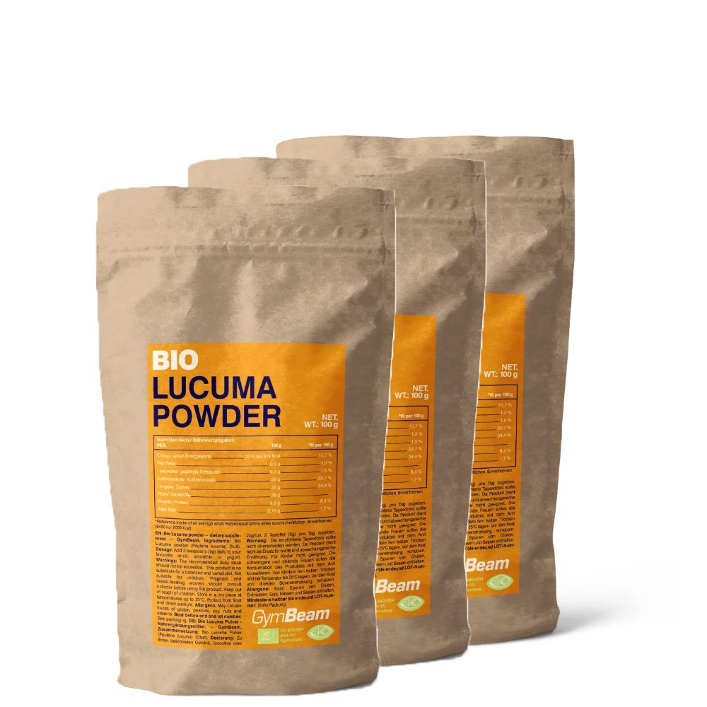 GYMBEAM - BIO LUCUMA POR - 3 X 100 G