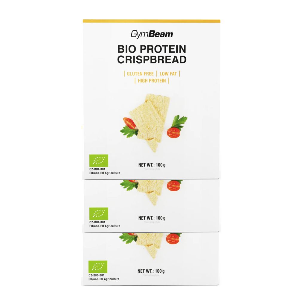 GYMBEAM - BIO FEHÉRJÉS ROPOGÓS KENYÉR - 3  x 100 G