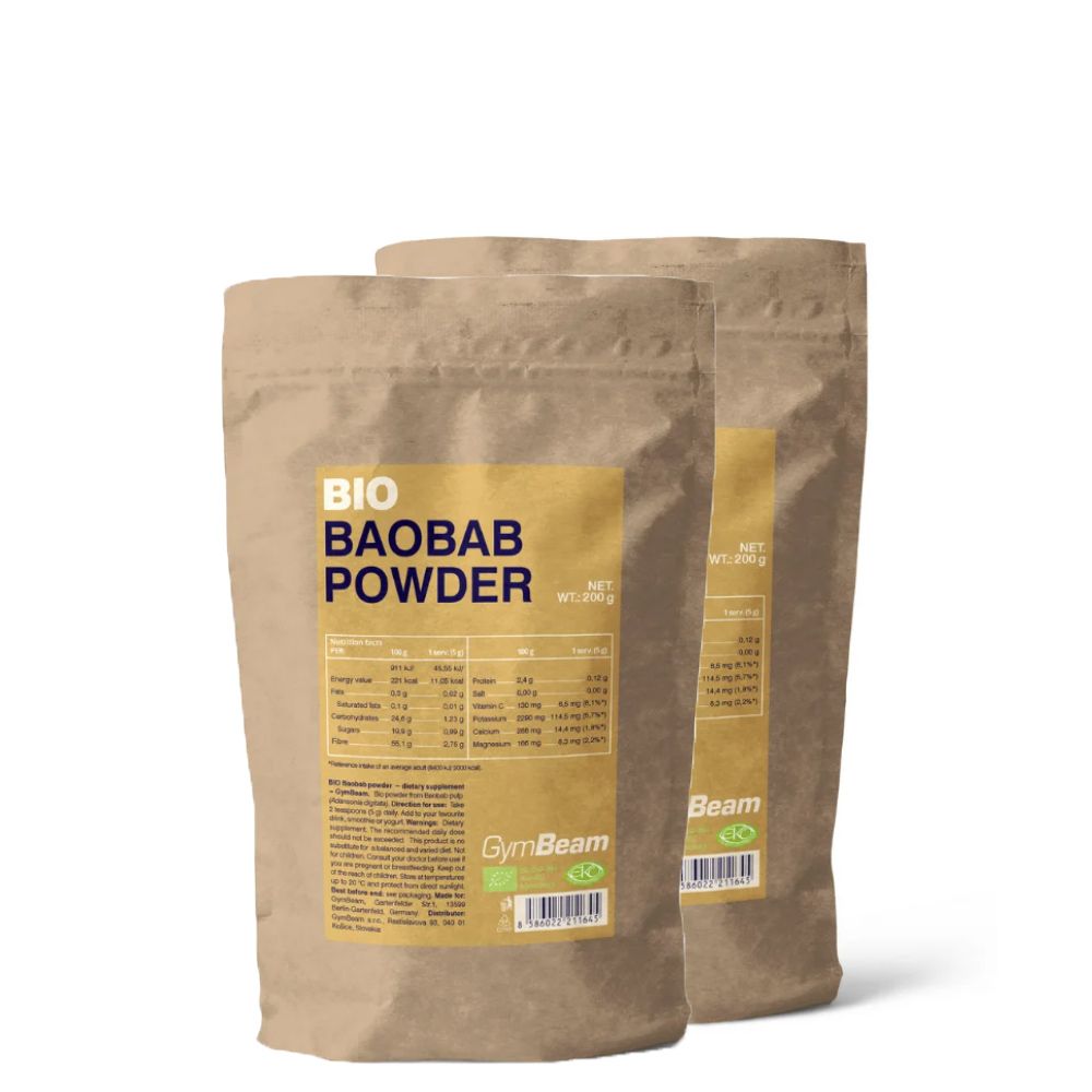 GYMBEAM - BIO BAOBAB POR - 2 X 200 G