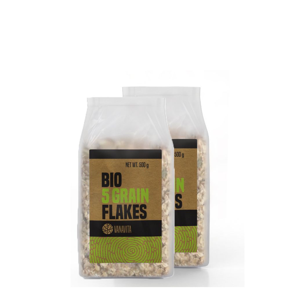 VANAVITA - BIO ÖTMAGOS GABONAPEHELY - 2 X 500 G