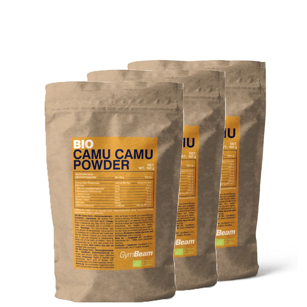 GYMBEAM - BIO CAMU CAMU - 3 X 100 G