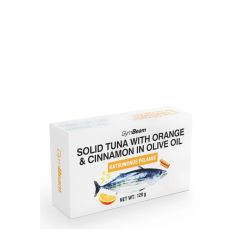 GYMBEAM - TONHAL OLÍVAOLAJBAN NARANCCSAL ÉS FAHÉJJAL - 120 G