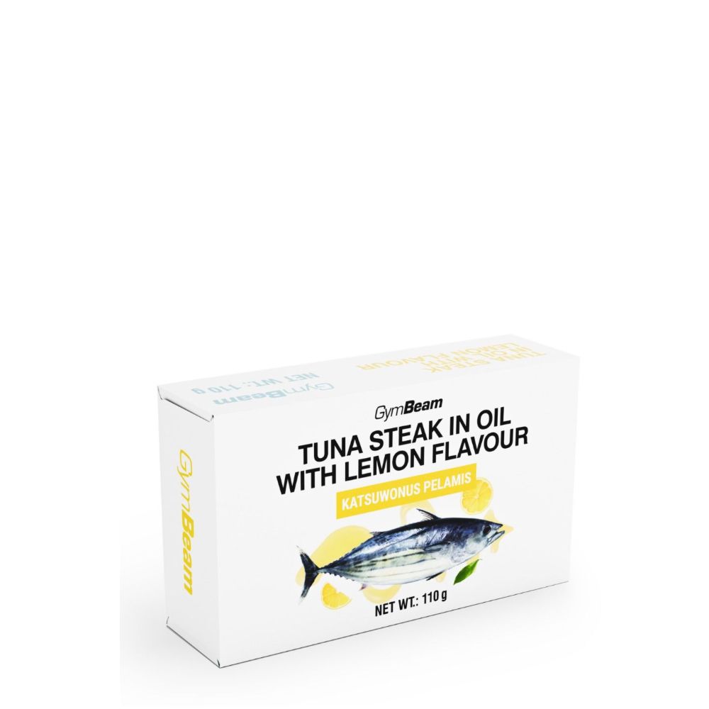 GYMBEAM - TONHAL STEAK OLAJBAN CITROMOS ÍZESÍTÉSSEL - 110 G