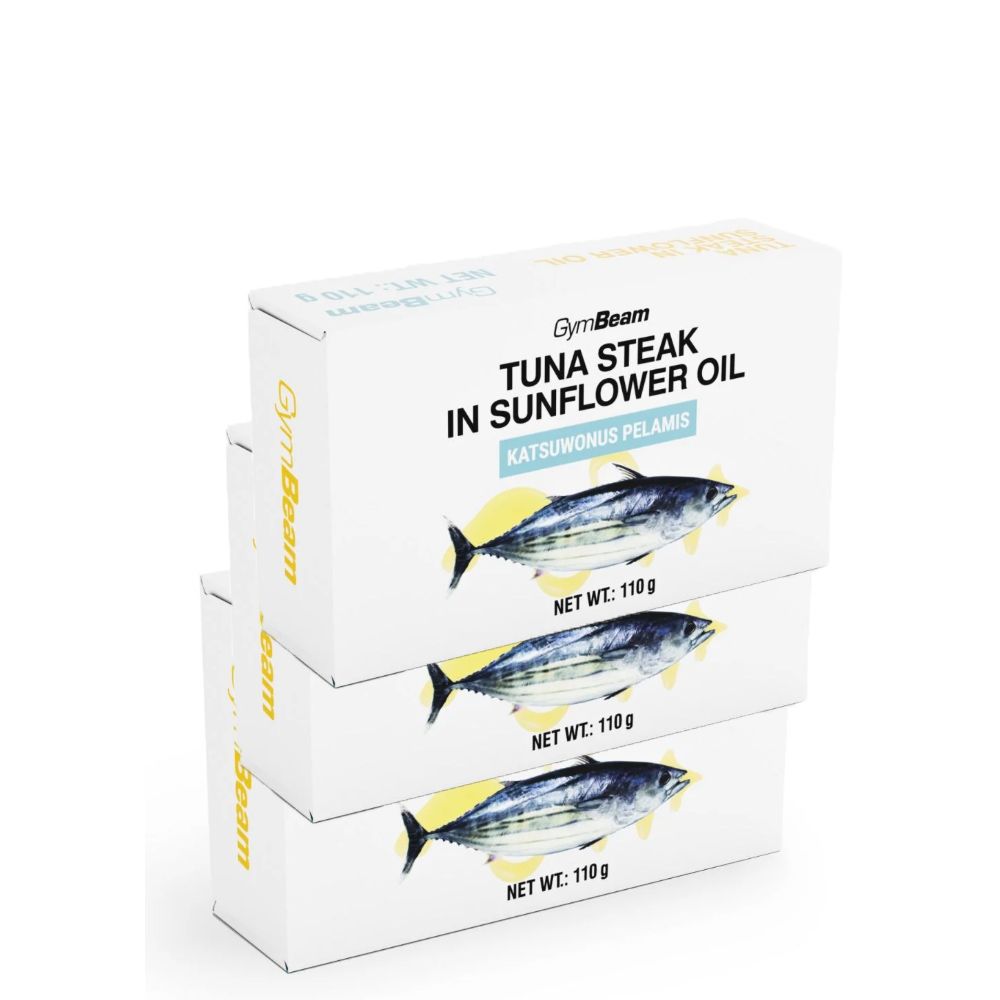 GYMBEAM - TONHAL STEAK NAPRAFORGÓOLAJBAN - 3 X 110 G