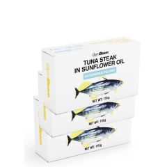 GYMBEAM - TONHAL STEAK NAPRAFORGÓOLAJBAN - 3 X 110 G