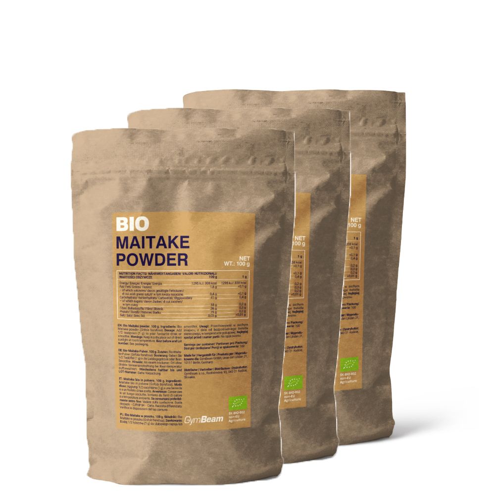 GYMBEAM - BIO MAITAKE POR - 3 X 100 G
