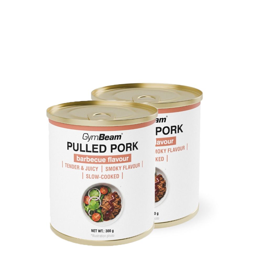 GYMBEAM - PULLED PORK - BARBECUE - 2 X 300 G