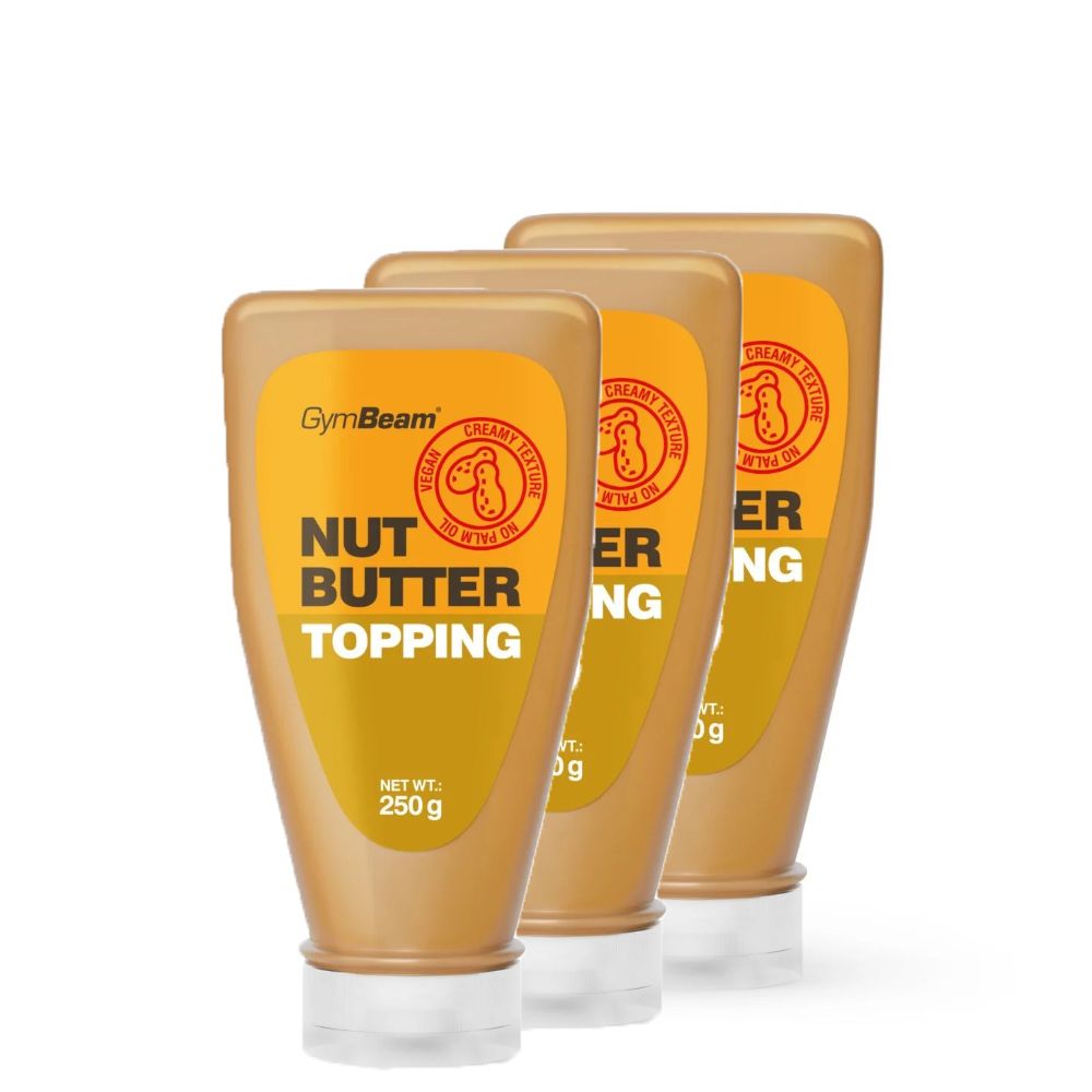 GYMBEAM - NUT BUTTER TOPPING - 3 X 250 G