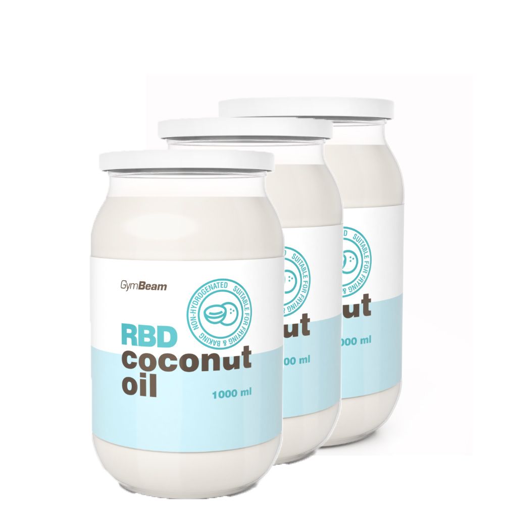 GYMBEAM - RBD KÓKUSZOLAJ - 3 X 1000 ML