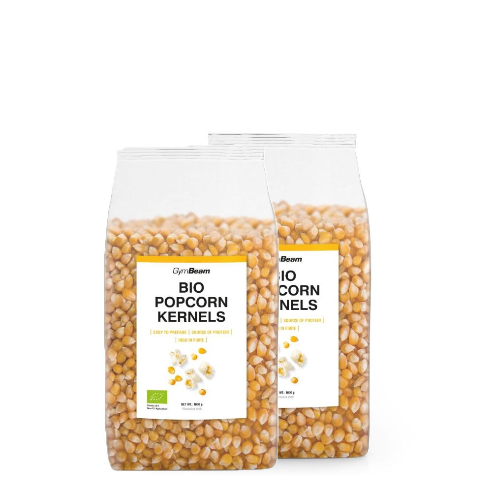 GYMBEAM - BIO PATTOGATNI VALÓ KUKORICA - 2 X 1000 G
