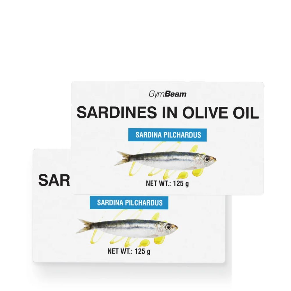 GYMBEAM - SZARDÍNIA OLÍVAOLAJBAN - 2 X 125 G