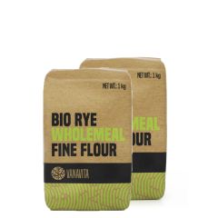 VANAVITA - BIO TELJES KIŐRLÉSŰ ROZS FINOMLISZT - 2 X 1000 G