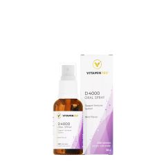 VITAMIN360 - D-4000 ORAL SPRAY - D-VITAMIN SZÁJSPRAY - 240 ADAG
