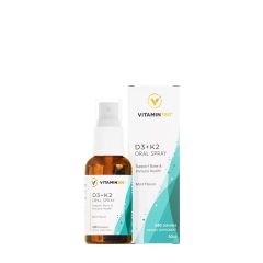 VITAMIN360 - D3 + K2 ORAL SPRAY - D-VITAMIN SZÁJSPRAY K2-VITAMINNAL - 240 ADAG
