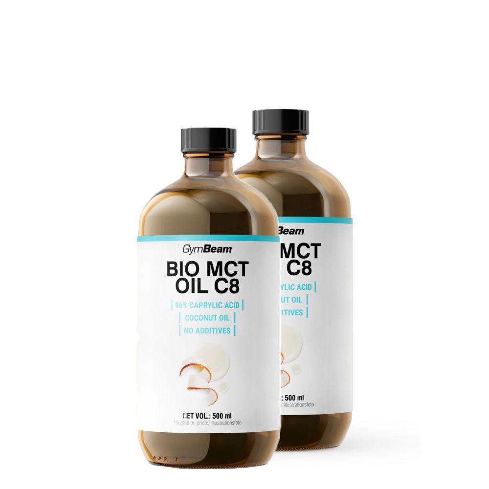 GYMBEAM - BIO MCT OLAJ C8 - 2 x 500 ML