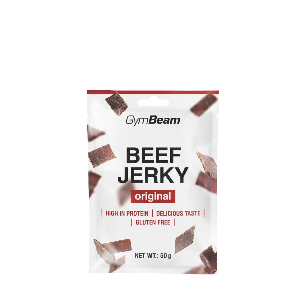 GYMBEAM - BEEF JERKY SZÁRÍTOTT MARHAHÚS - 50 G