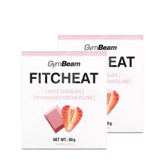 GYMBEAM - FITCHEAT FEHÉRJÉS CSOKOLÁDÉ - 2 x 80 G