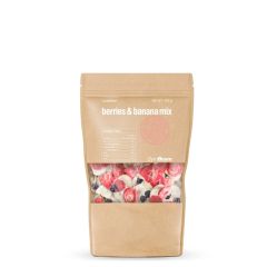 GYMBEAM - LIOFILIZÁLT BOGYÓS GYÜMÖLCSÖK ÉS BANÁN MIX - 100 G