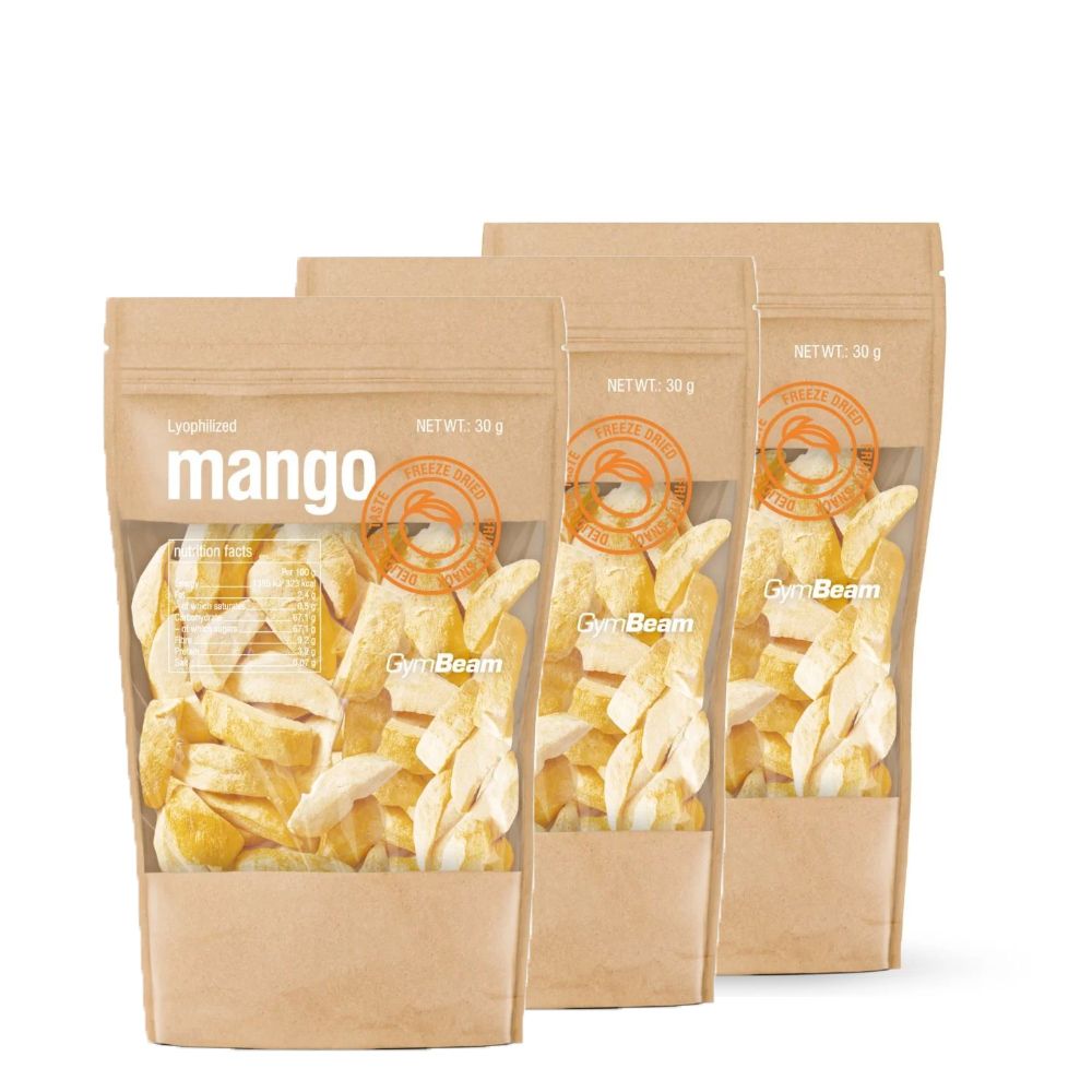 GYMBEAM - LIOFILIZÁLT MANGÓ - 3 x 30 G