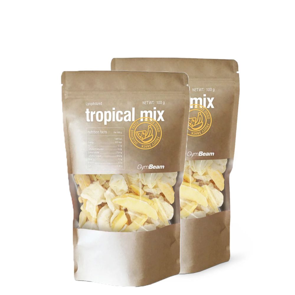 GYMBEAM - LIOFILIZÁLT TRÓPUSI MIX - 2 x 100 G