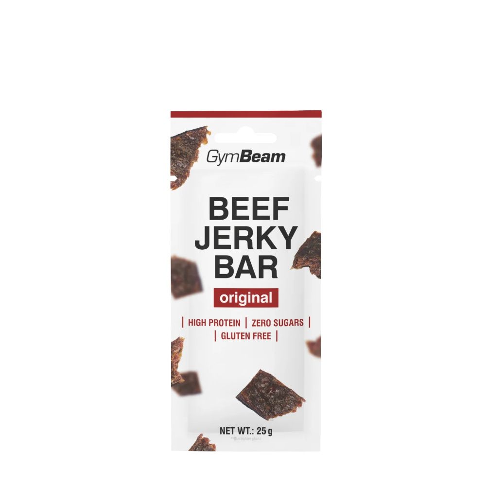GYMBEAM - BEEF JERKY SZÁRÍTOTT MARHAHÚS SZELET - 25 G