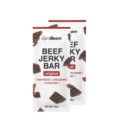 GYMBEAM - BEEF JERKY SZÁRÍTOTT MARHAHÚS SZELET - 2 x 25 G