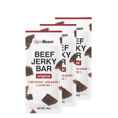 GYMBEAM - BEEF JERKY SZÁRÍTOTT MARHAHÚS SZELET - 3 x 25 G
