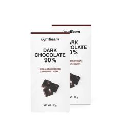 GYMBEAM - 90%-OS ÉTCSOKOLÁDÉ - 2 X 70 G