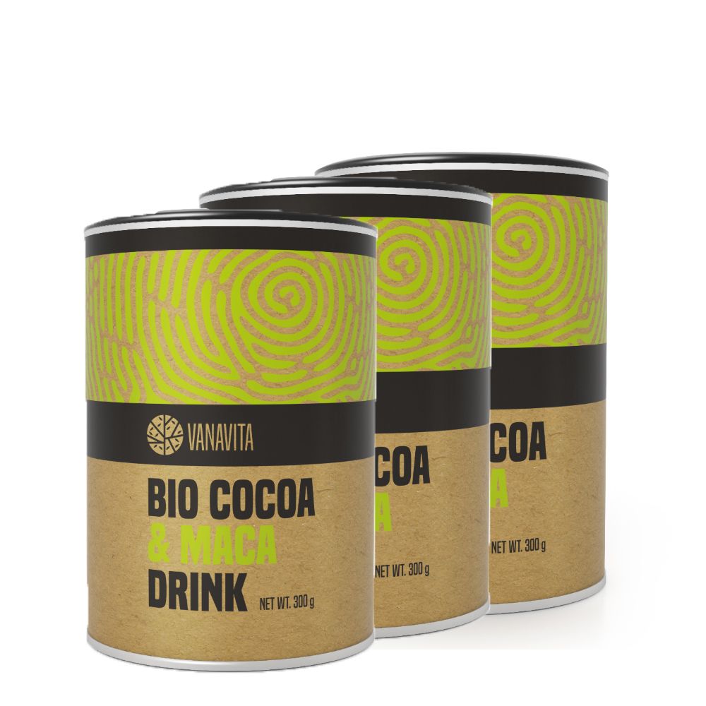 VANAVITA - BIO KAKAÓ & MACA ITAL - 3 X 300 G