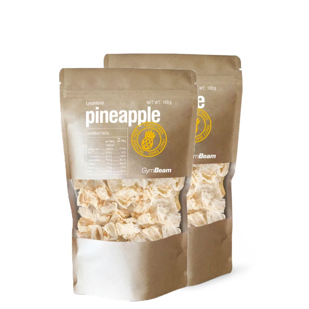 GYMBEAM - LIOFILIZÁLT ANANÁSZ - 2 X 100 G
