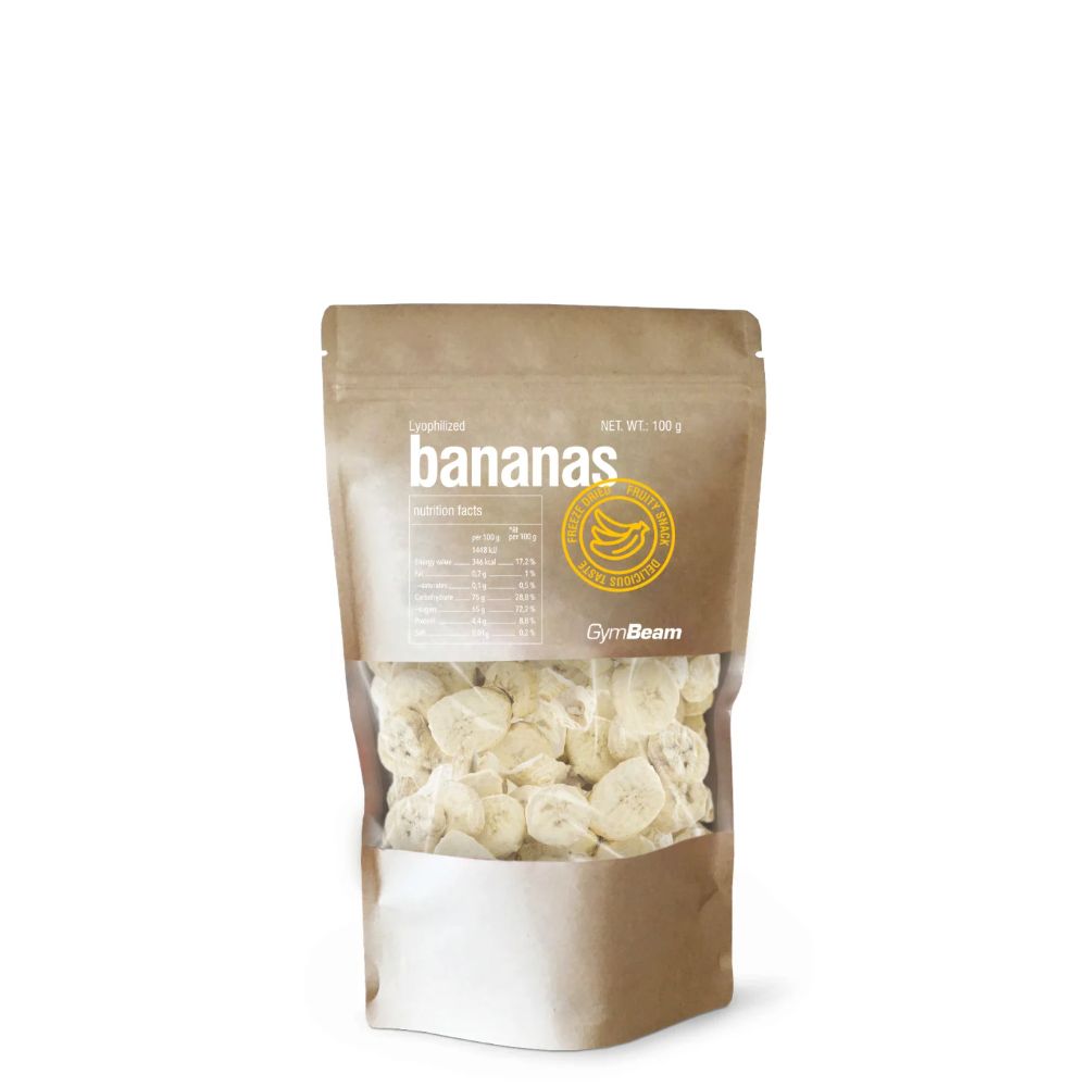 GYMBEAM - LIOFILIZÁLT BANÁN - 100 G