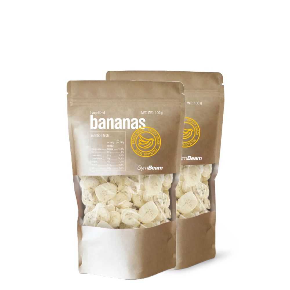 GYMBEAM - LIOFILIZÁLT BANÁN - 2 X 100 G