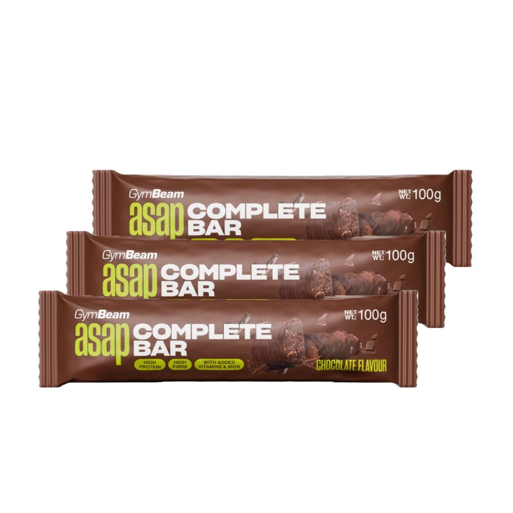 GYMBEAM - ASAP COMPLETE BAR  - 3 x  100 G