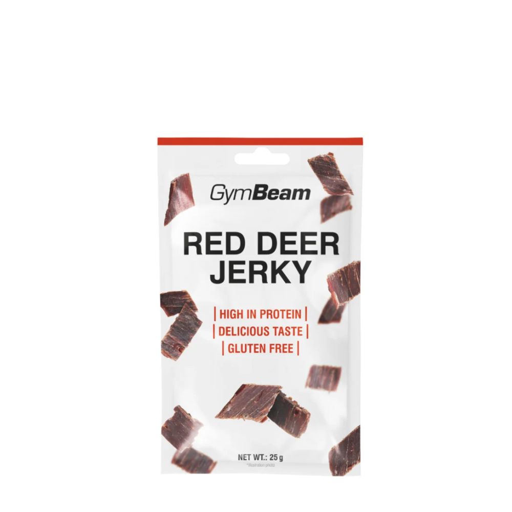 GYMBEAM - RED DEER JERKY - 25 G