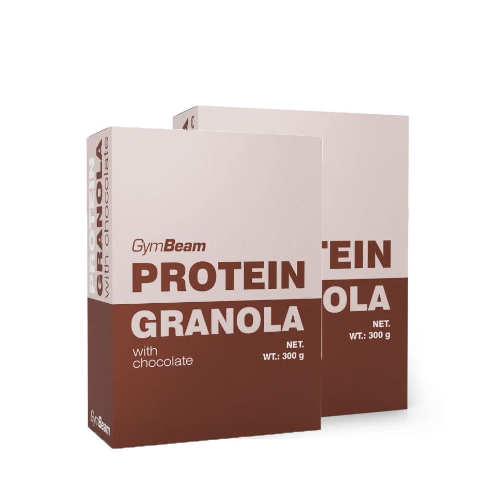 GYMBEAM - FEHÉRJÉS GRANOLA CSOKOLÁDÉVAL - 2 X 300 G